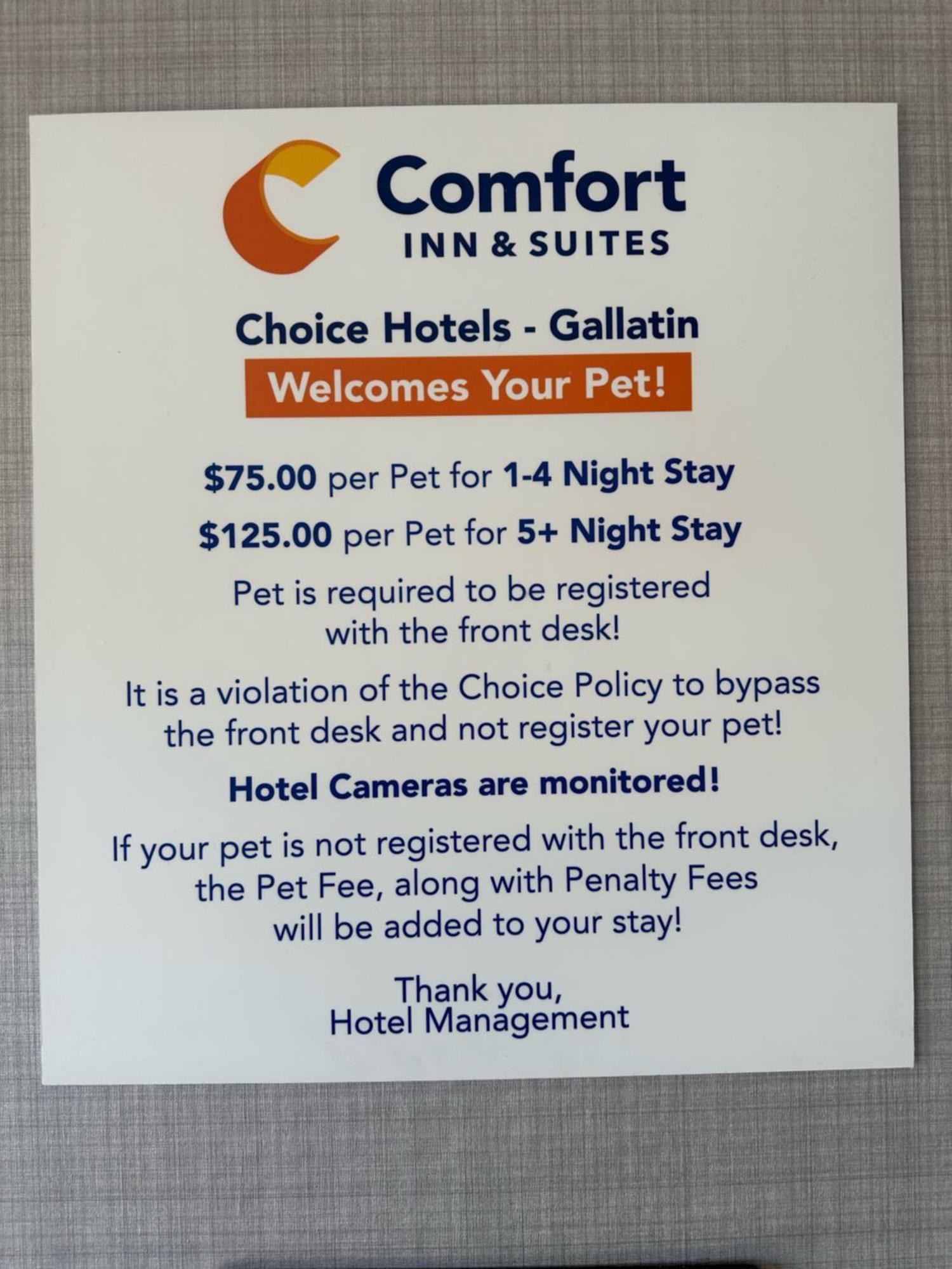 Comfort Inn & Suites Gallatin - Nashville Metro المظهر الخارجي الصورة